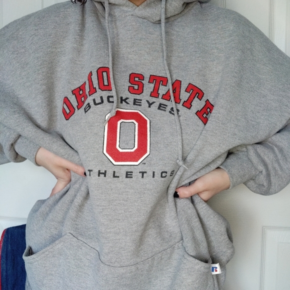 VINTAGE OHIO STATE BUCKEYES HOODIE - Picture 8 of 8